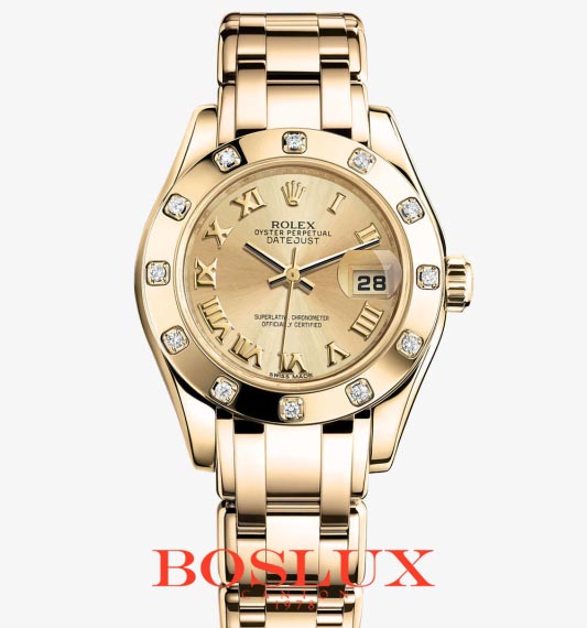 Rolex رولكس80318-0060 Lady-Datejust Pearlmaster